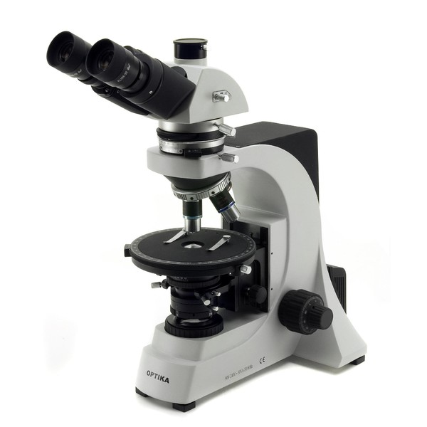 Optika Microscopio polarizzatore da laboratorio B-600, luce superiore LED