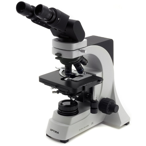 Optika B-500 ERGO binocular microscope, ERGO head, plan objectives