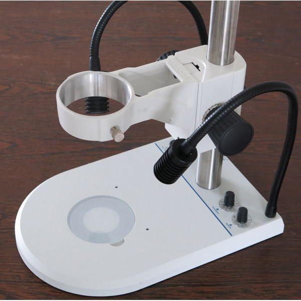 Pulch+Lorenz Stand column MikstaLED M 2 microscope spots, with transmitted lighting