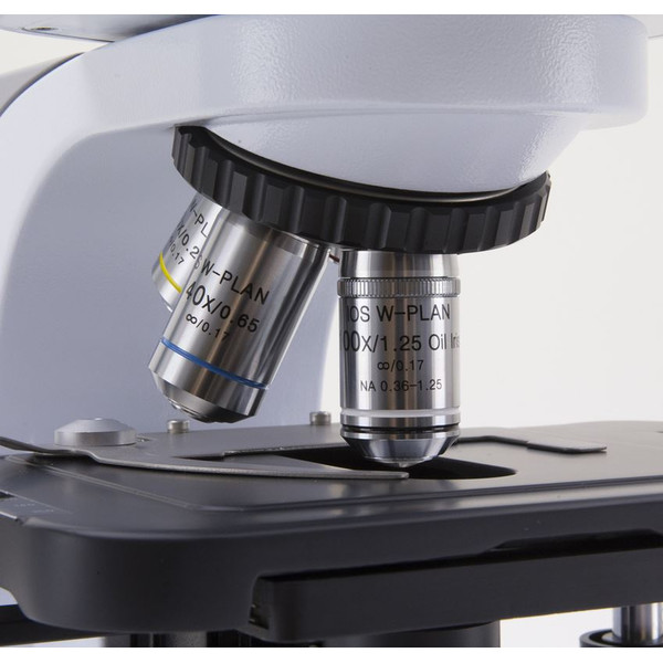 Microscope Optika B-510DK, darkfield, trino, W-PLAN IOS, 40x-1000x, EU