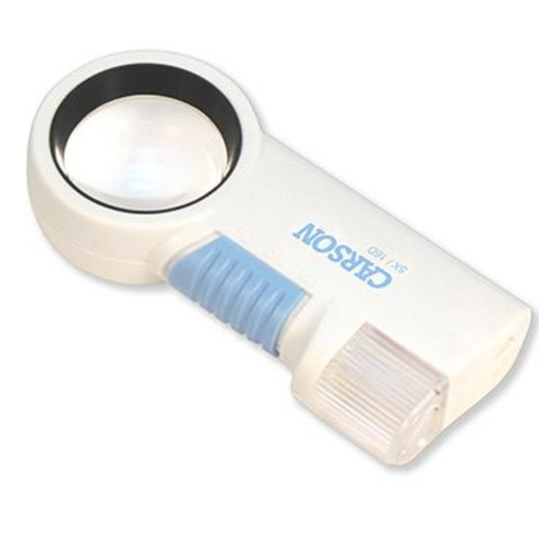 Carson Magnifying glass Lupe CP-16 MagniFlash™, PRO, LED, 5x