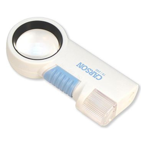 Carson Magnifying glass Magnifier PRO, CP-24 MagniFlash, LED, 7x