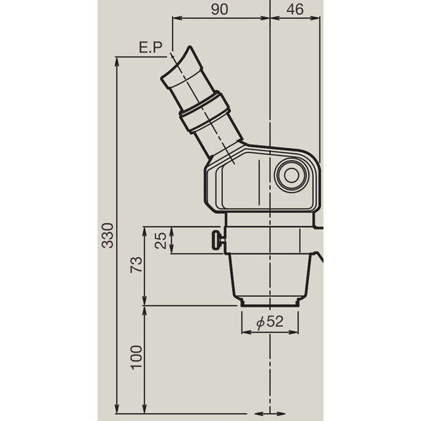 Nikon Stereo zoom body SMZ-460, bino, 0.7x-3x, 60°