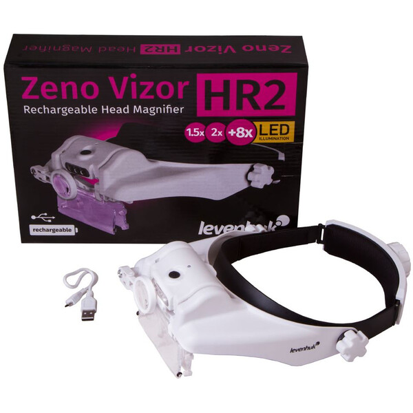 Levenhuk Vergrootglazen Zeno Vizor HR2 rechargeable