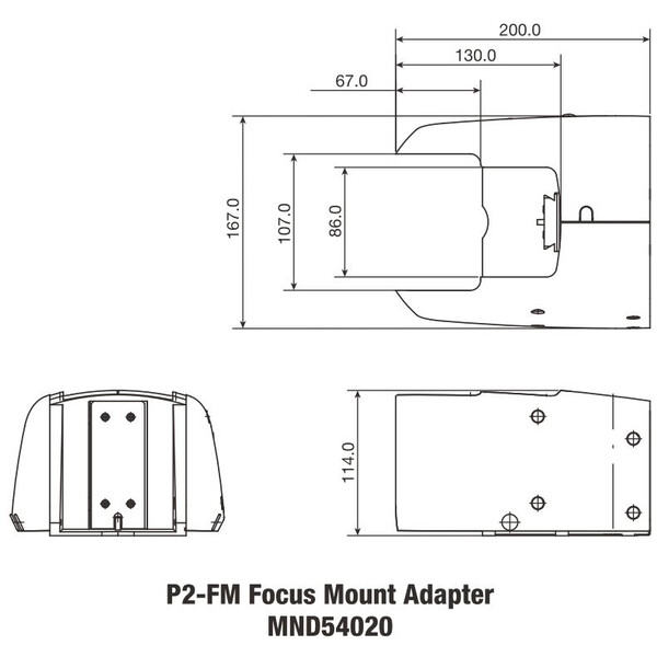 Nikon Headmount P2-FM Focusing Mount Adaptors