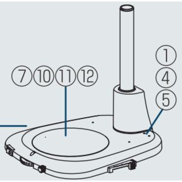 Nikon Zoom-Stereomikroskop SMZ745, bino, 0.67x-5x,45°, FN22, W.D.115mm, Durchlicht, LED