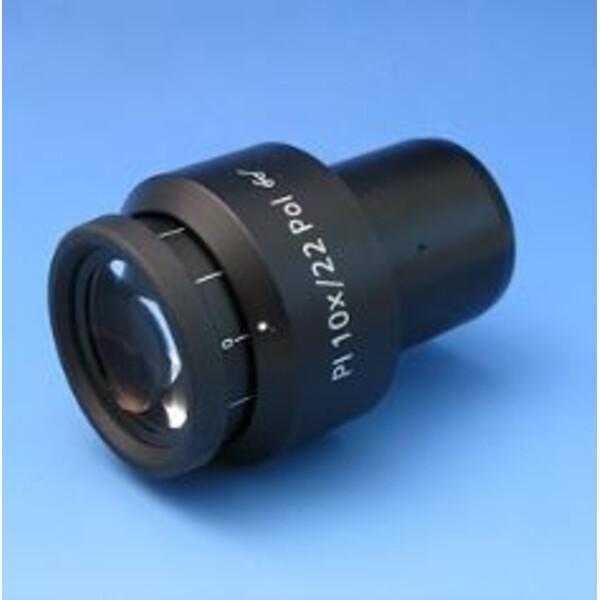 ZEISS Eyepiece Okular PL 10x/22 Br. foc. POL,  Strichkreuzplatte