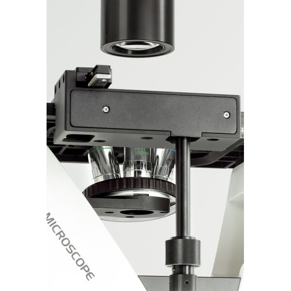 Kern Inverted microscope OCM 167, FL, PH, trino, Abbe-N.A.-0,3-Kondensor fix, 10x-40x, Al, Dl, 5W LED