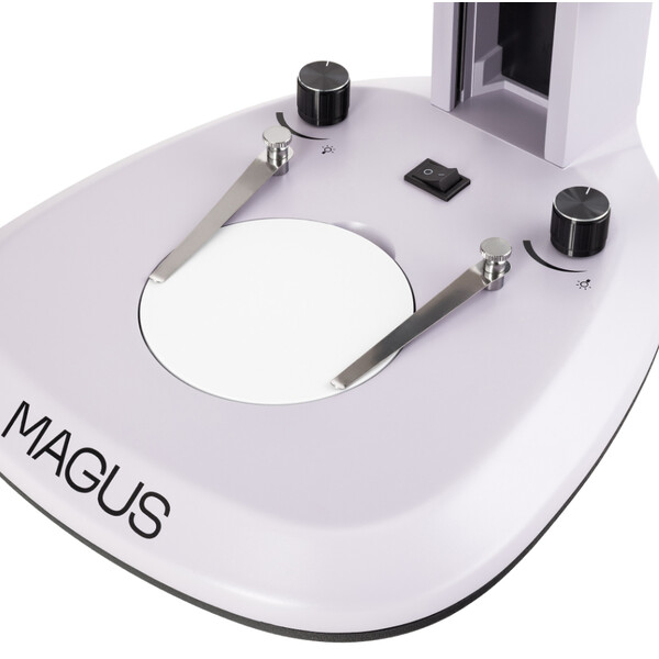 MAGUS Stereo microscope 8B 6.5x-55x bino Greenough 3W LED