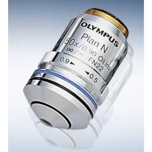 Evident Olympus Objectif PLN 50x / 0,5-0,9 plan, achromat