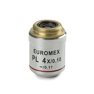 Euromex Obiettivo AE.3104, 4x/0.10, w.d. 11,9 mm, PL IOS infinity, plan (Oxion)