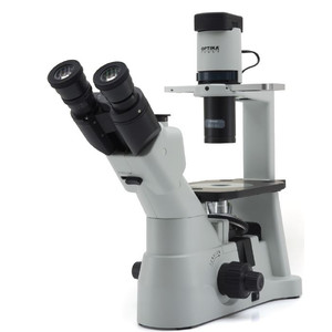 Optika Microscopio invertido Mikroskop IM-3, trino, invers, phase, IOS LWD W-PLAN, 100x-400x, EU