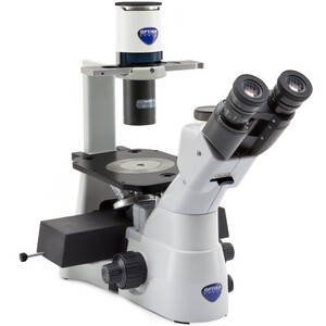 Optika Inverted microscope IM-3LD2, Plan IOS LWD PH, LED-FLUO, 400x, Trinocular, B&G filter set