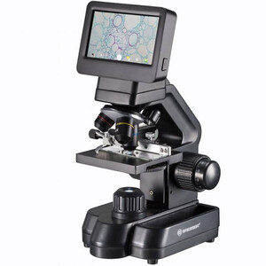 Bresser Biolux Touch, screen, 30x-1125x, AL/DL, LED, 5 MP, HDMI, microscope for school and hobby