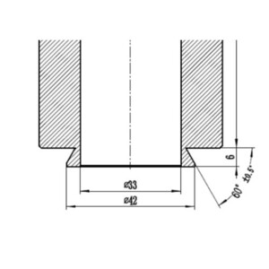 ToupTek 2.25x M52 Adaptors compatible with Evident (Olympus) microscopes U-TV2.25XM52