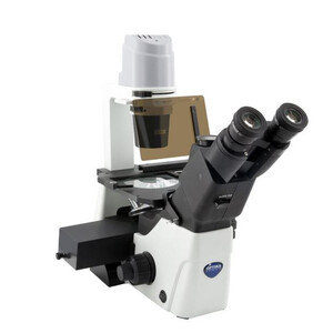 Optika Inverted microscope IM-300LD4, FL, trino, inverted, infinity, plan, 100x-400x, 10x/22, Al/Dl, LED, 8W