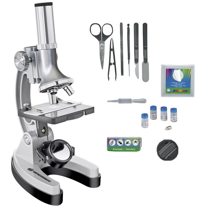 Bresser Junior Set de microscopio Biotar CLS 300x-1200x (sin Maleta)