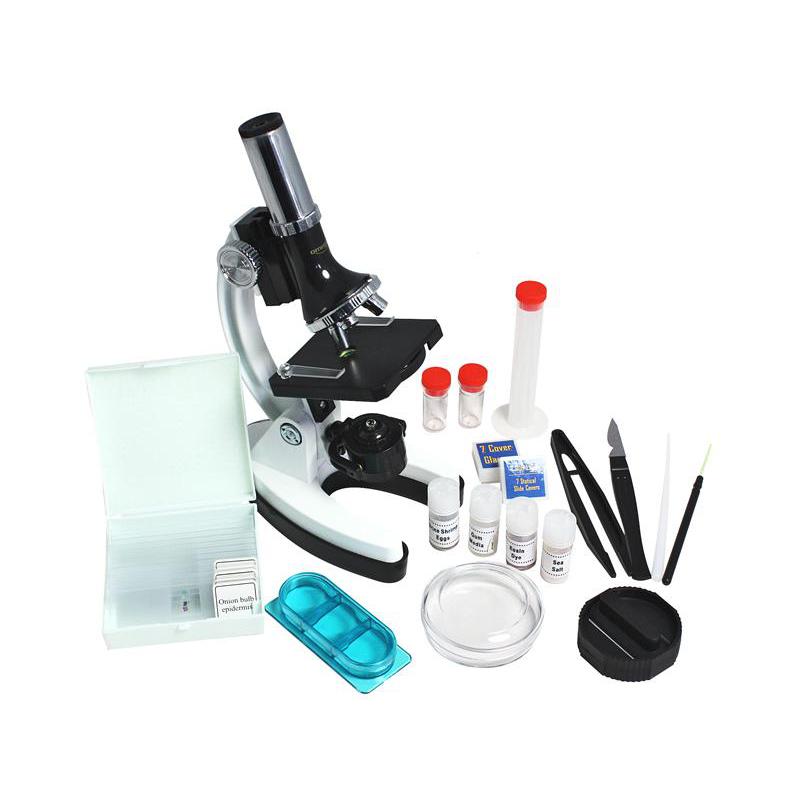 Omegon Kit microscope Mono View 1200 x, manuel inclus