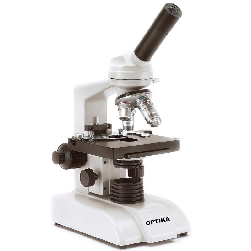 Optika Microscopio B-126, LED, con batteria