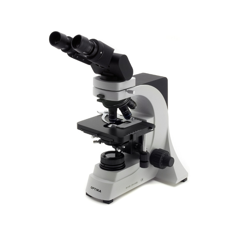 Optika B-500 ERGO binocular microscope, ERGO head, plan objectives