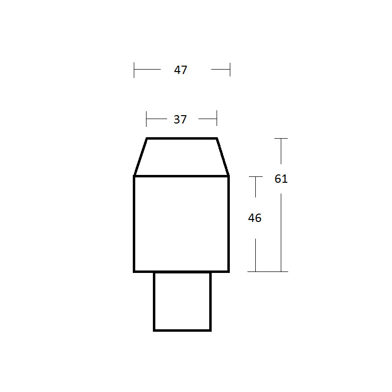 Omegon 2'' Projektionsadapter mit T2-Anschluss