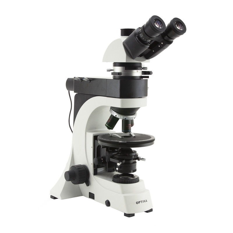 Optika Microscoop B-500POL-I trinocular polarizing microscope, with Ergo head and X-LED illumination