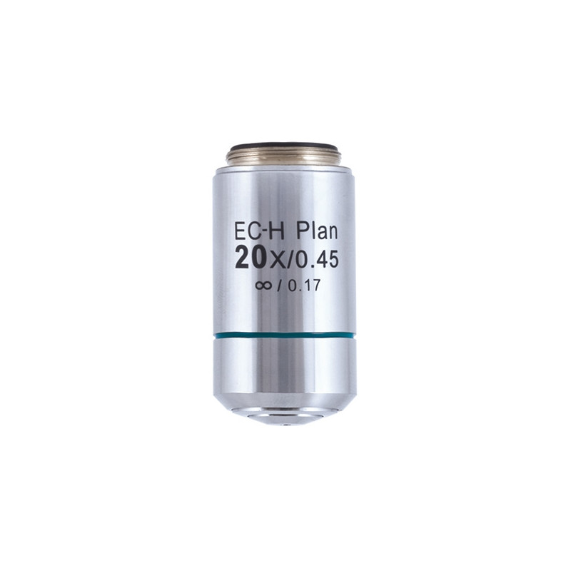 Motic Objective CCIS plan achromat. EC-H PL 20x/0.45 (WD=0.9mm)