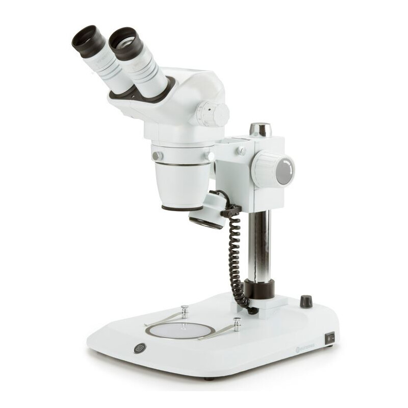 Euromex Zoom-Stereomikroskop NexiusZoom ESD, NZ.1902-P-ESD, mit Säulenstativ, 6,7-45x, bino