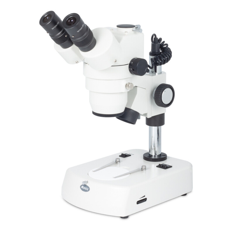 Microscope stéréo zoom Motic SMZ143-N2GG