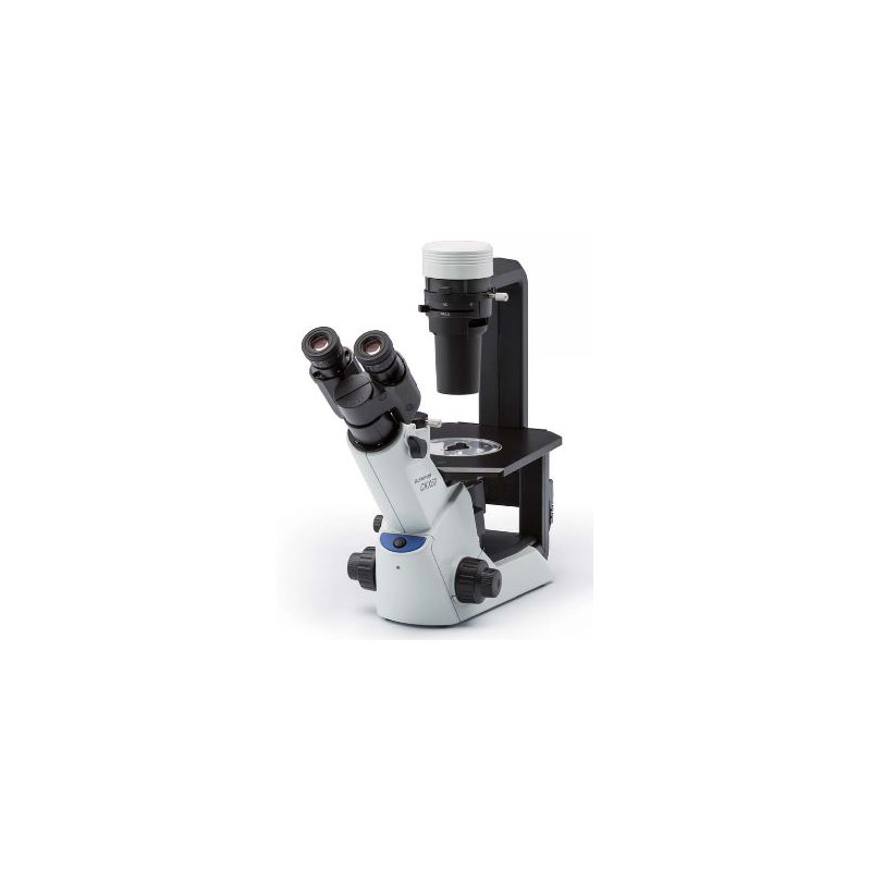 Evident Olympus Omgekeerde microscoop Olympus CKX53 Hellfeld V2, trino, infinity, plan, achro, 2x, 4x, 10x, LED