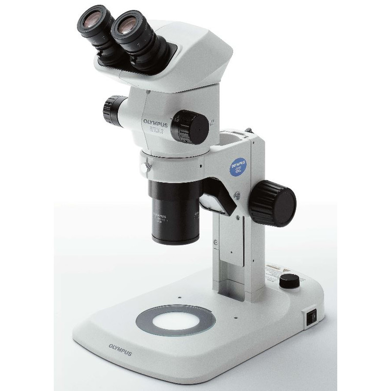 Evident Olympus Stereo zoom microscope SZX7, bino, 0.8x-5.6x for Gooseneck