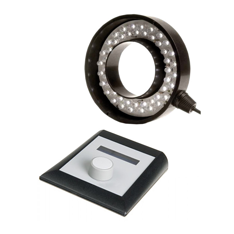 Euromex Ringlicht LE.1991, 72 LED's, segmentcontroller