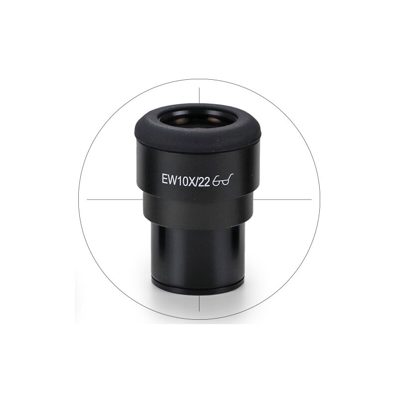 Euromex Measuring eyepiece IS.6210-C, WF10x / 22 mm, crosshair, Ø 30 mm (iScope)