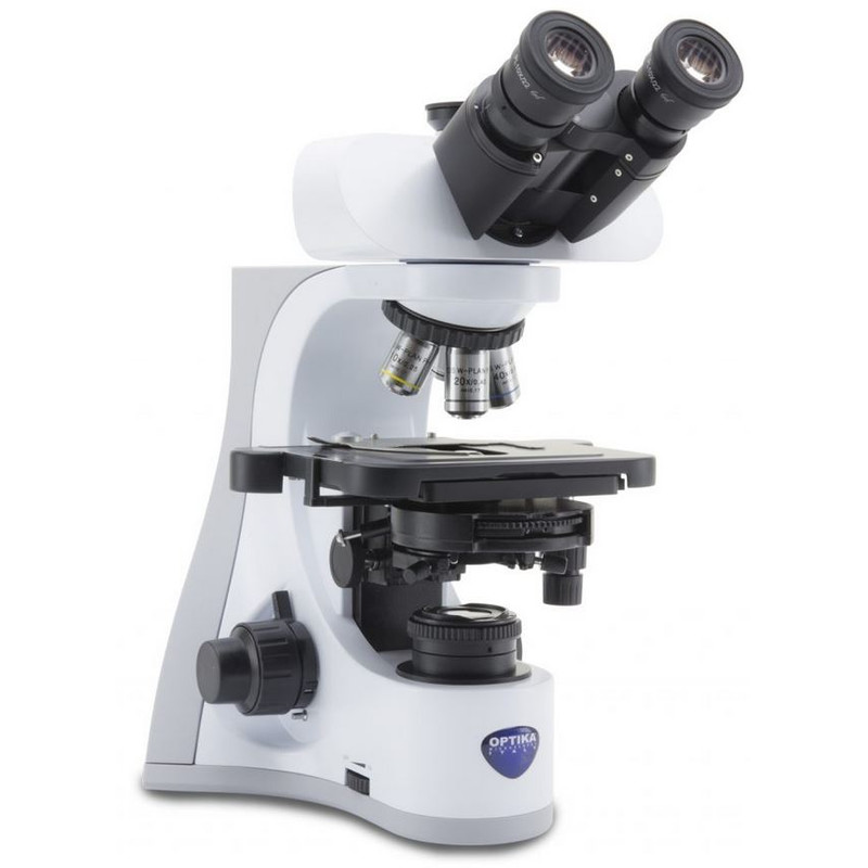 Microscope Optika B-510PH, phase,trino, W-PLAN IOS, 100x-1000x, EU