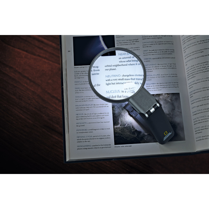 National Geographic Magnifying glass Table-top and hand magnifier 2X/4X