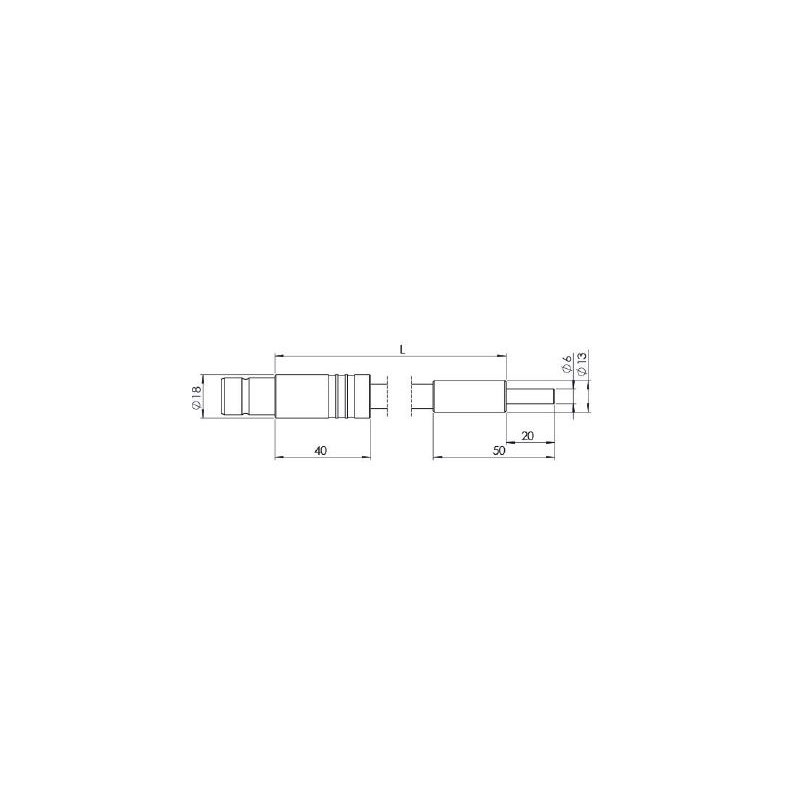 StarLight Opto-Electronics GLF1-1000-9.0, 1-arm, arm length 1000 mm, active diameter 9 mm