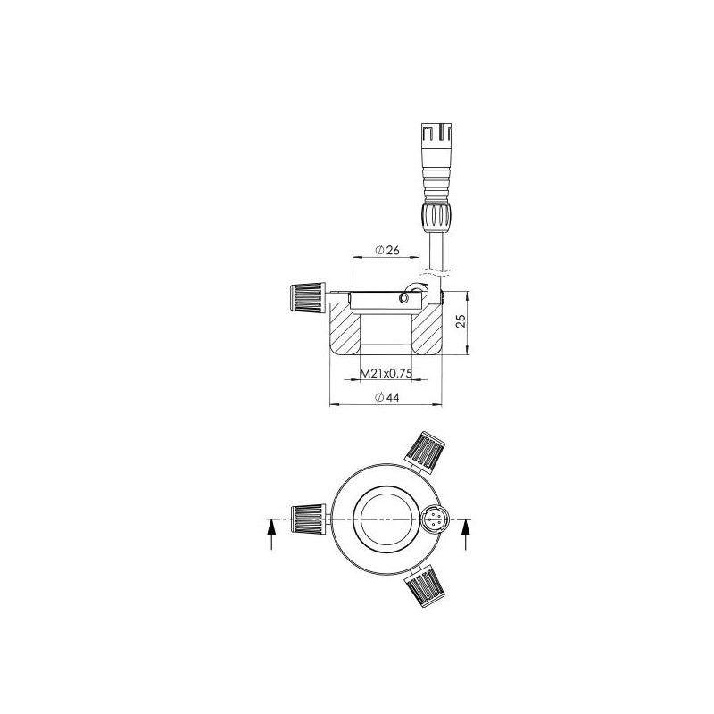 StarLight Opto-Electronics RL1-10 B, blue (470 nm) Ø 20mm