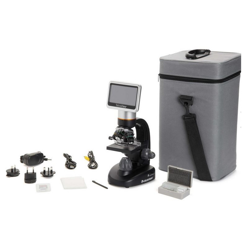 Celestron Microscope TetraView, Touch Screen, 40-400x