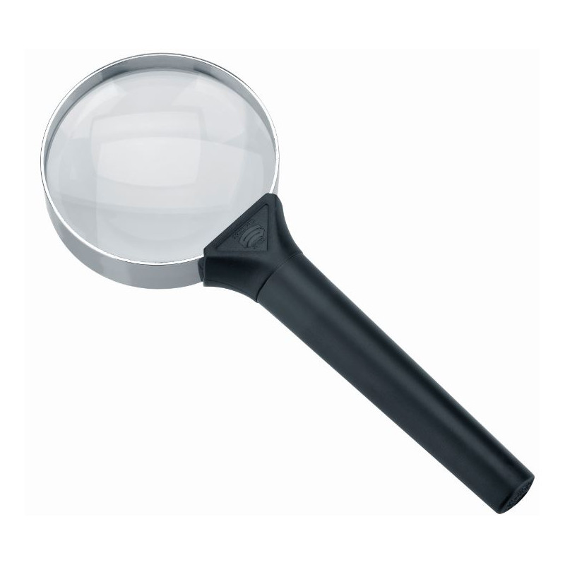 Schweizer Magnifying glass Basic-Line CLASSIC hand-held magnifier, 10D/3.5x/Ø65mm, biconvex