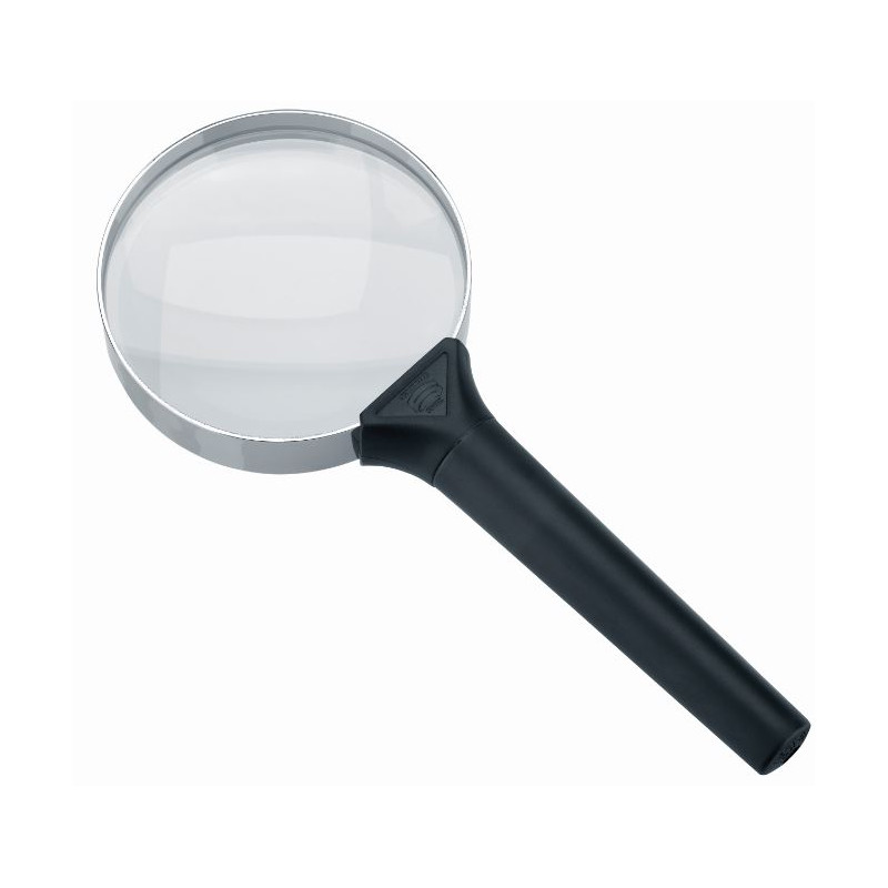 Schweizer Magnifying glass Basic-Line CLASSIC hand-held magnifier, 6D/2.5x/Ø75mm, biconvex