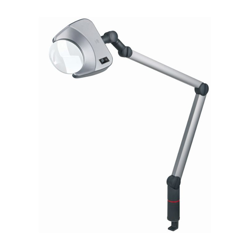 Schweizer Lupenleuchte Tech-Line LED Bifo 4500K, 2x/3X, Ø120/31,5mm, bifokal, bikonvex