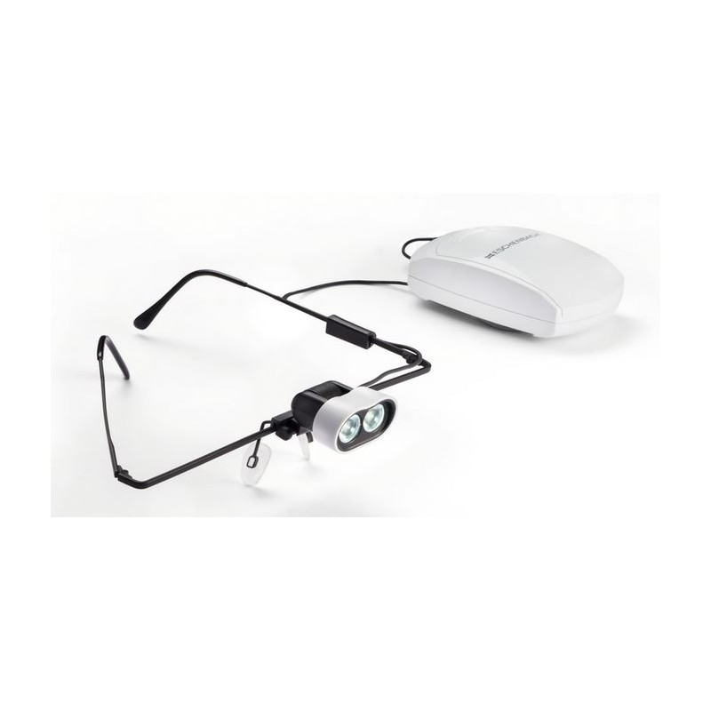 Eschenbach Magnifying glass headlight LED with carrying system