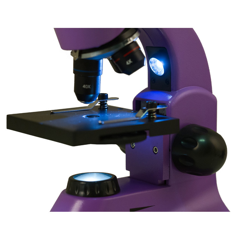 Levenhuk Microscope Rainbow 50L Plus Amethyst