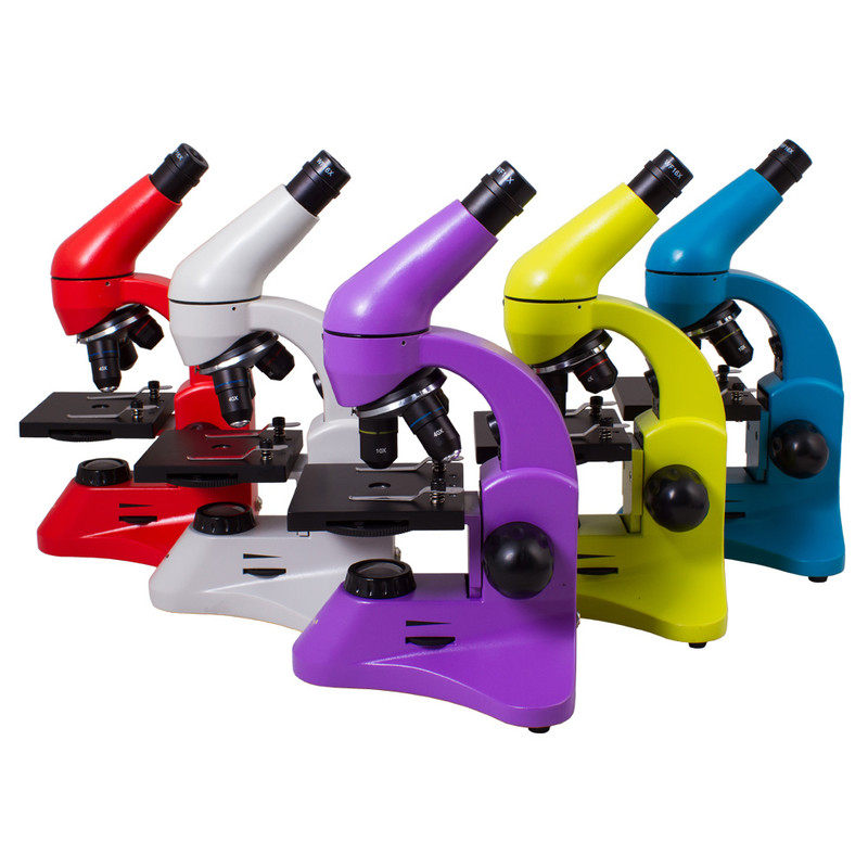 Levenhuk Microscope Rainbow 50L Plus Azure