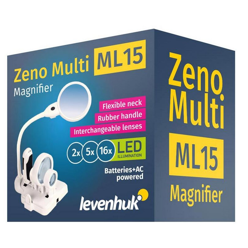 Levenhuk Lupa Zeno Multi ML15 White