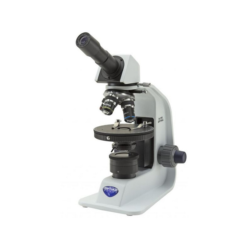 Optika Microscopio B-150P-MRPL, POL, mono, plan, akku, 400x