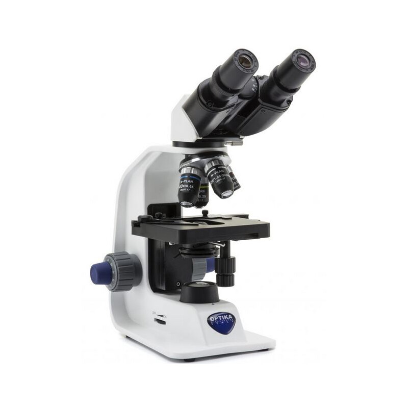 Optika Microscope B-159R-PL bino, flat, rechargeable battery, 1000x