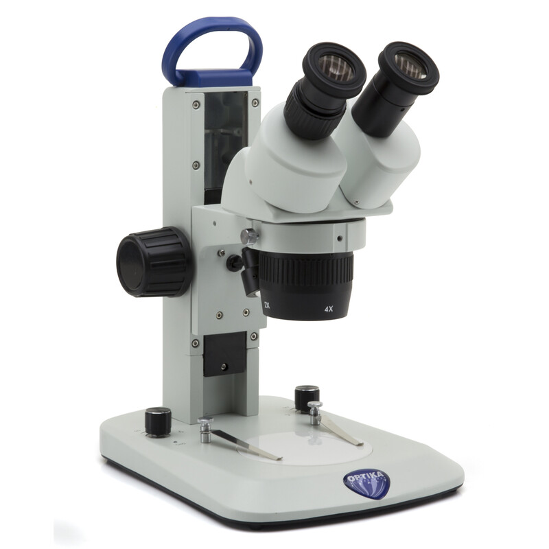 Optika SLX-1 stereo microscope, incident and transmitted light, 20x-40x, LED, bino