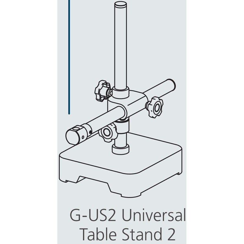 Nikon Base de suspensión sencilla C-US2, single arm Universal Stand with plate