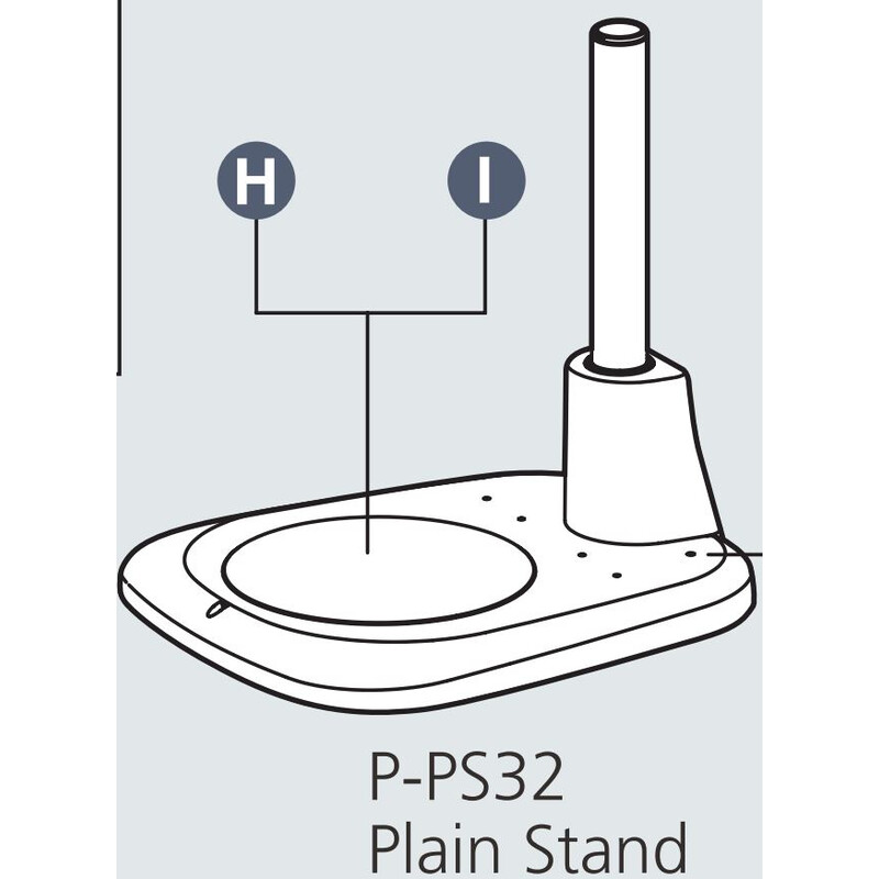 Nikon P-PS32 Plain Base for incident light with pillar